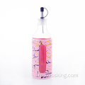 Botol Minyak Kaca Plastik Jalan Marmar Pink
